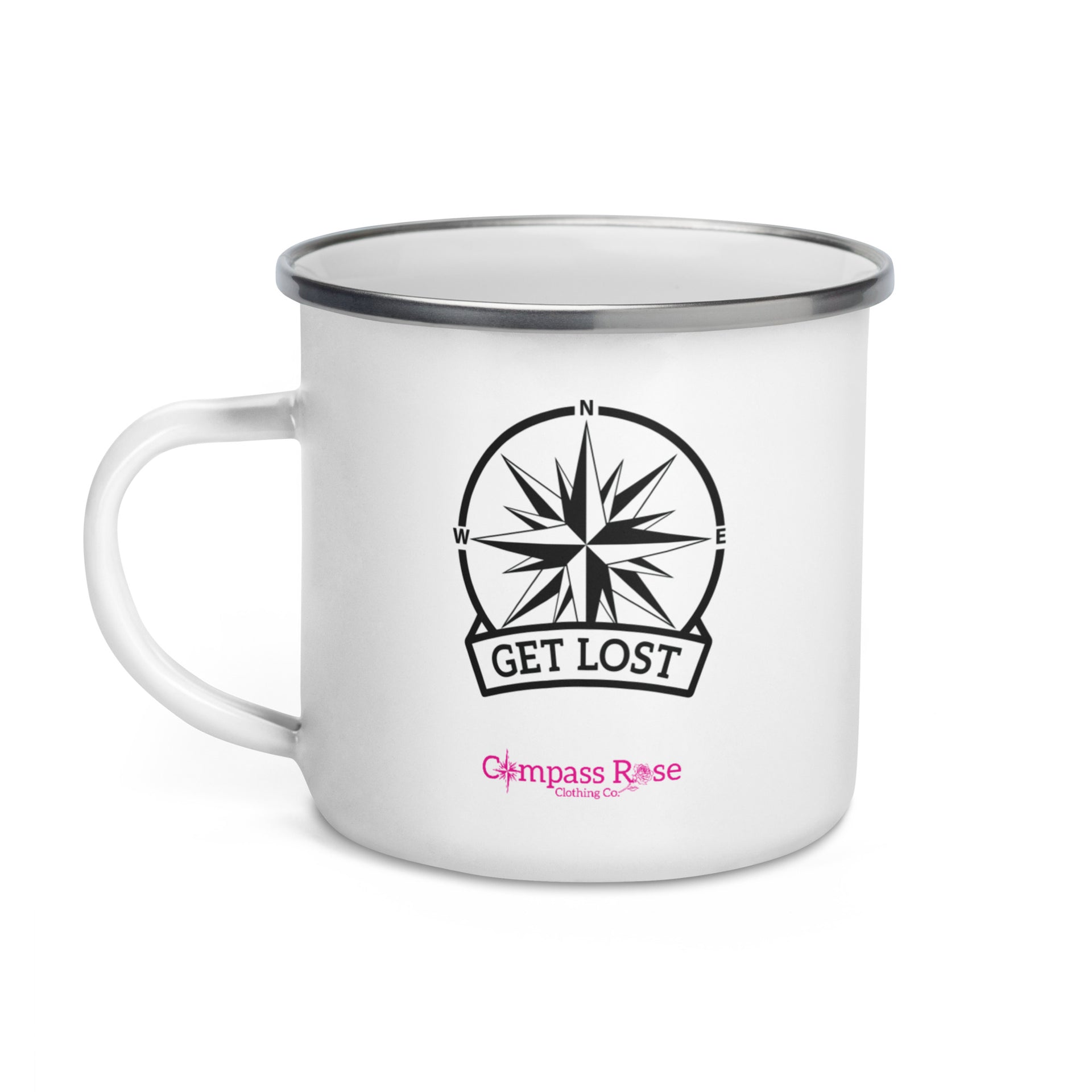 Get Lost Enamel Mug