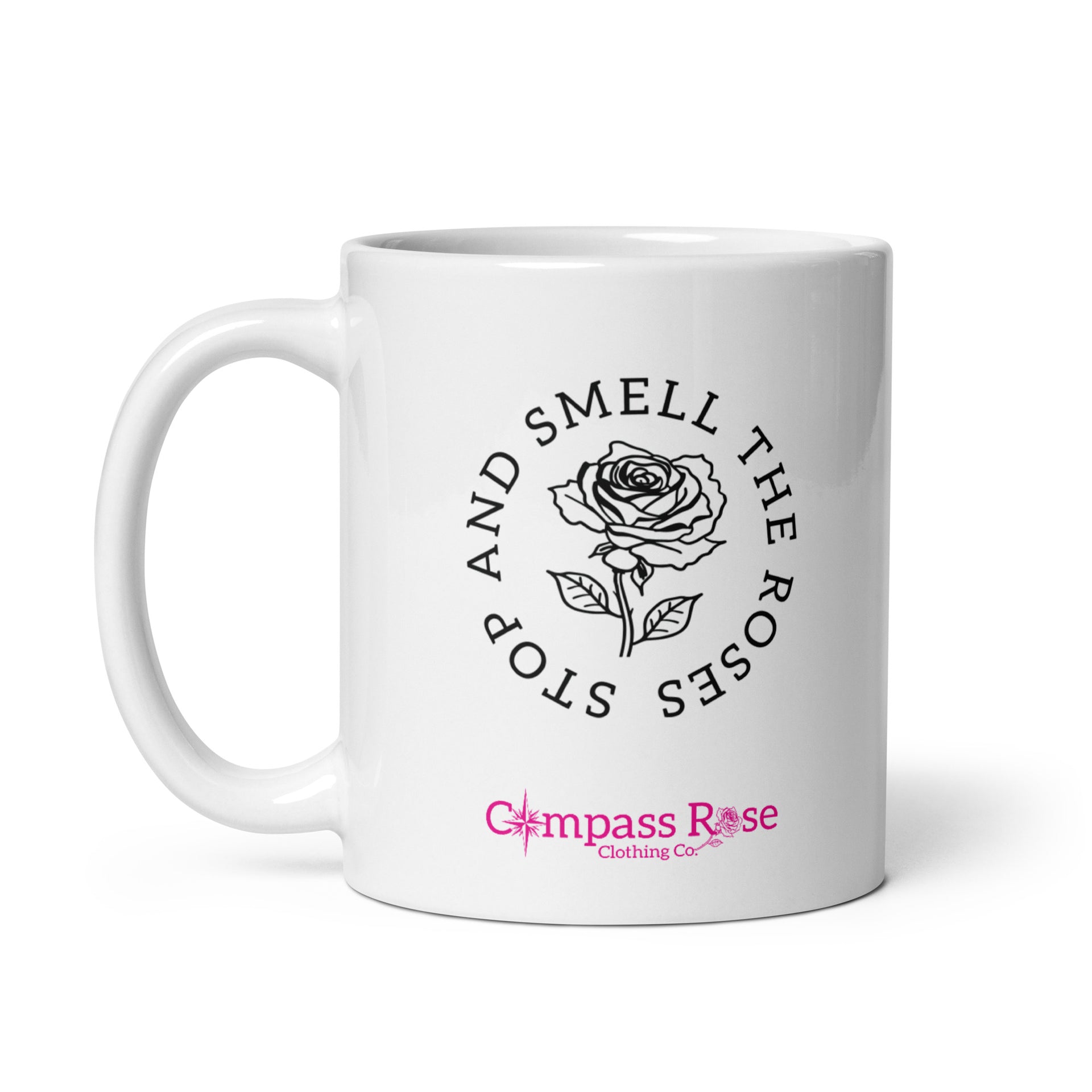 Smell the Roses Glossy Mug