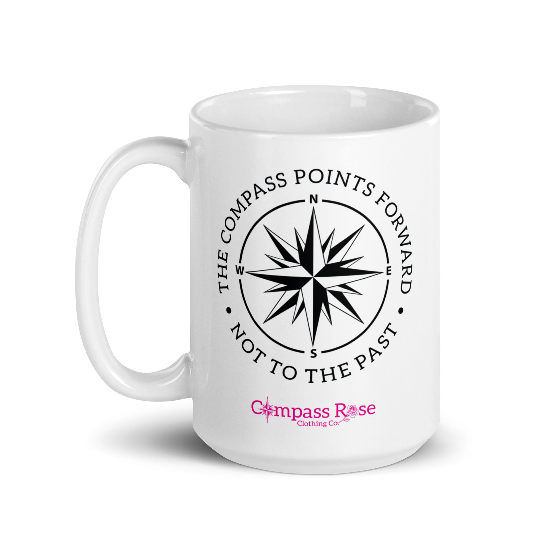 Points Forward Glossy Mug