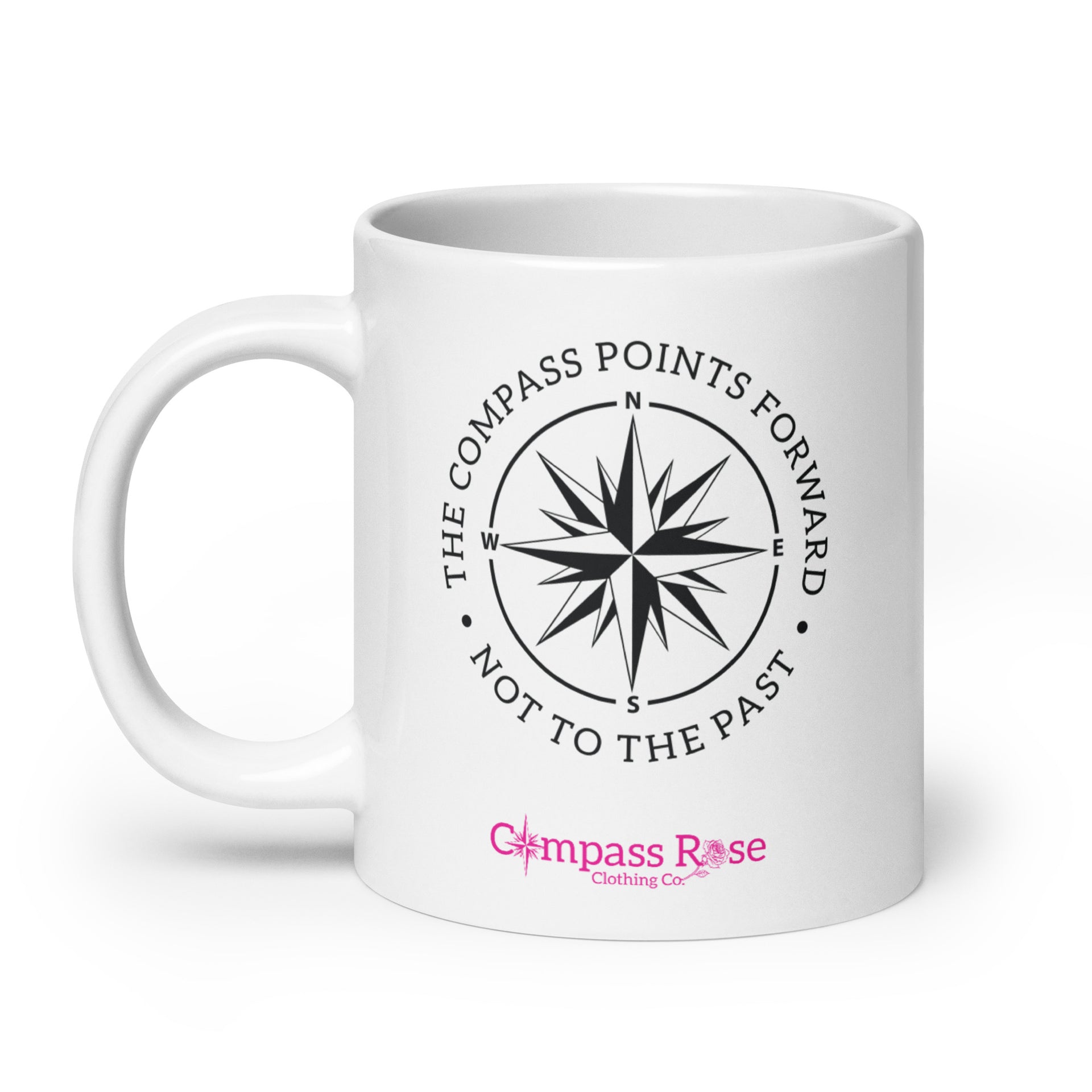 Points Forward Glossy Mug